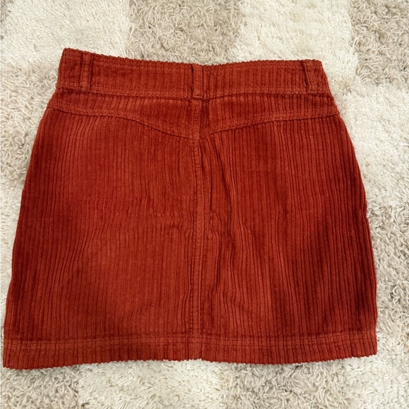 BDG Rust Corduroy Skirt - Picture 6 of 6